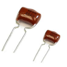 Capacitor de filme Cl21 Radial poliéster metalizado